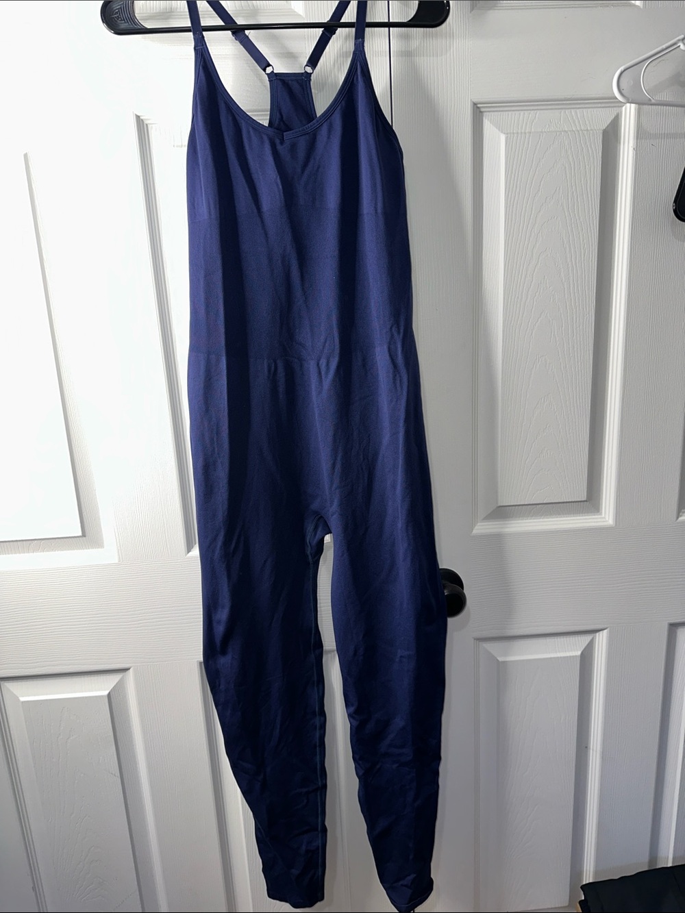 PINK Victoria's Secret Navy Blue Strappy Jumpsuit